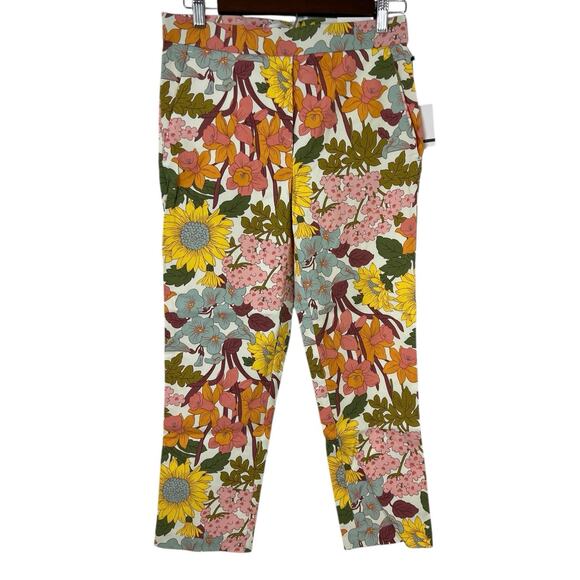 Jules & Leopold Floral Multicolor Pants - Picture 6 of 11